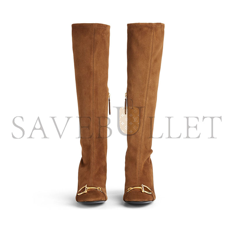 GUCCI WOMEN'S BOOT WITH HALF HORSEBIT  